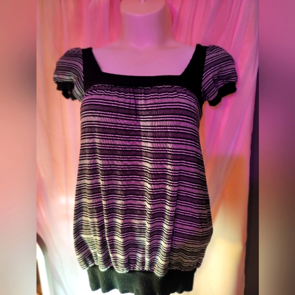 Gathered smock top